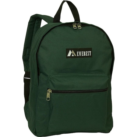 Everest Trading Everest 15 in. Basic Backpack 1045K-GN