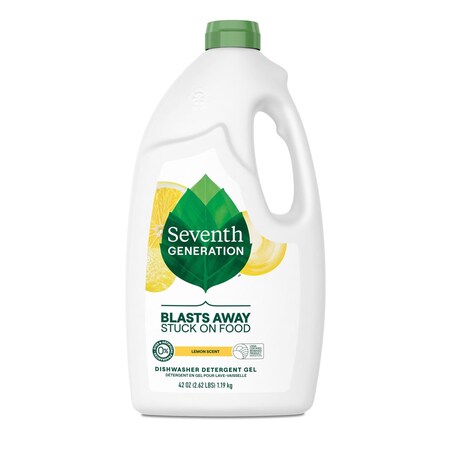 Seventh Generation Lemon Scent Gel Dishwasher Detergent 42 oz 62714262