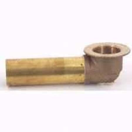 Plumb Pak Waste Shoe, Brass, For: Bath Drains PP7088RB