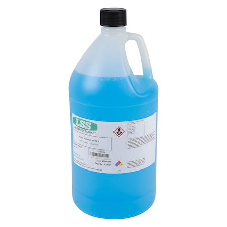 Zoro Select Blue Buffer Solution, pH 10.00, 4L, Plastic 793EP6