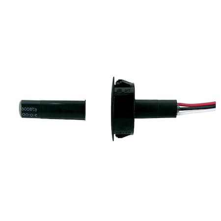 Schlage Electronics Door Position Switch, Wood Doors and Metal Frames, Concealed SPDT, Magnetic 679-05WD