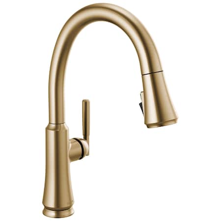 Delta Coranto Single Handle Pull-Down Kitchen Faucet In Champagne Bronze 9179-CZ-DST