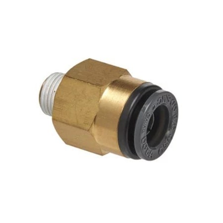 S.U.R. & R. Auto Parts Straight M Conctr 3/8"TubeX1/8"NPT (2) SRRABM320