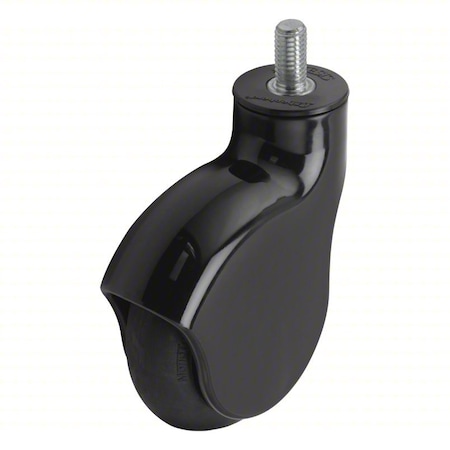 Medcaster Plate Casters, 4"dia, 225lb PGE40741-BK-MNT63(KK)