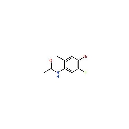 Ak Scientific N-(4-Bromo-5-fluoro-2-methylphenyl)acetamide (5g), CAS 633335-80-5 V7022-5g