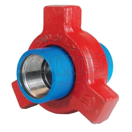 Dixon 1002 Standard Service Hammer Union, 4 in Nominal, Thread End Style, Steel, Domestic HU1002400