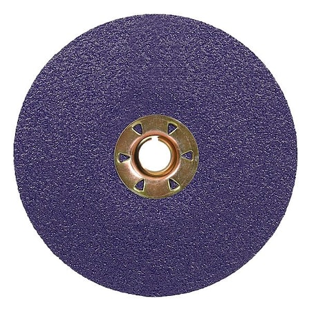 3M Cubitron Fiber Disc, Ceramic, 5 in Dia., PK25 7100349675