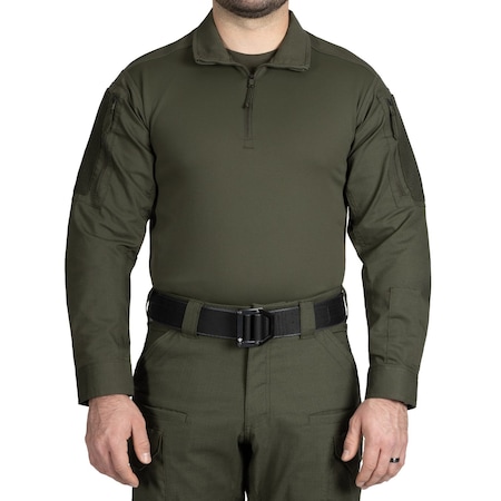 First Tactical TACTICAL RESPONDER LS SHIRT, 100% Polyester (Body), 65% Polyester/35% Cotton (Sleeves and Collar) 111031