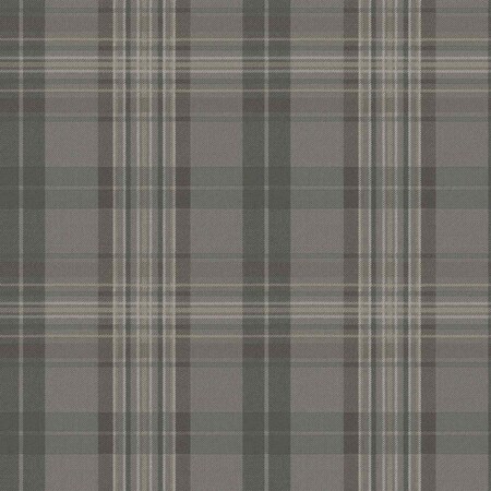 Chesapeake Austin Charcoal Plaid Wallpaper 3123-330215
