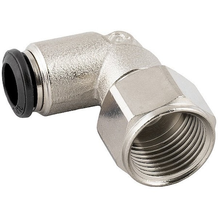 Aignep Elbow, Brass, Push-Fit10mm, FBSPP3/8in 50105N-10-3/8