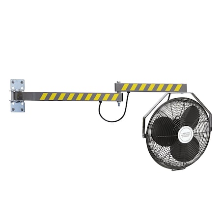 Ideal Warehouse Innovations Dock Fan w/40 in, Double Arm DL2 60-5495-175