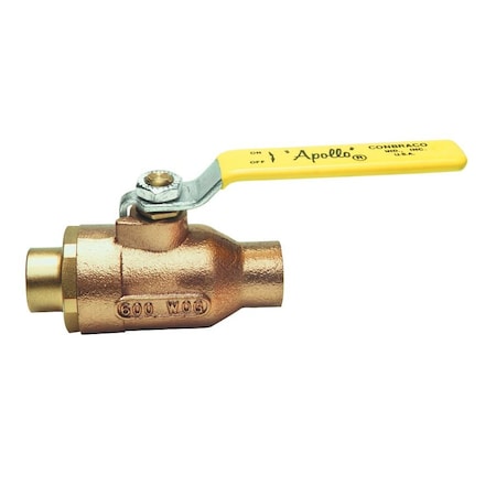 Apollo Valves 3/4" Sweat Bronze Ball Valve Inline 7720401