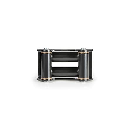 Warn Roller Style, Industrial, For 6-1/2 Inch Drum, Black 29844