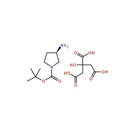 Ak Scientific (R)-1-Boc-3-Aminopyrrolidine citrate (100g), CAS 1217769-76-0 U948-100g