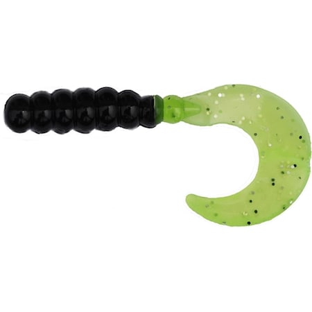Big Bite Baits 2 in. Fat Grub, Chartreuse Shad, 10PK FG233