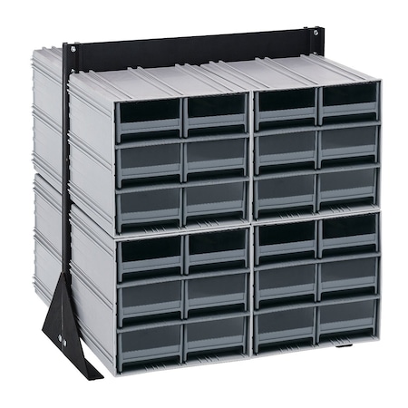 Quantum Storage Systems 24in DOUBLE SIDED INTERLOCKING CABINET UNIT QIC-224-64GY