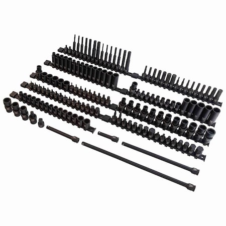 Sunex 3/8 in Drive Sae & Metric Standard & Deep With Universals, Star, E-Star 35145