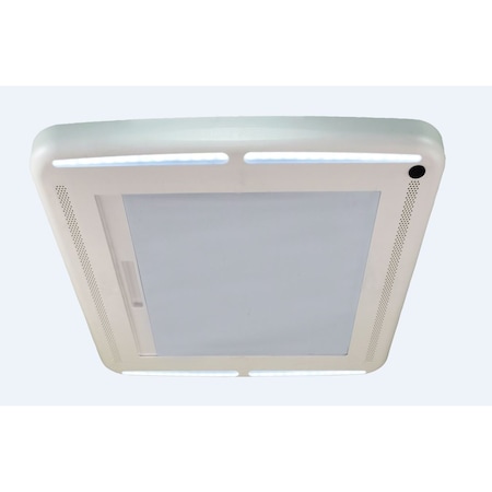 Maxxair Vent Interior Mount Sun Shade For 14 x 14 12 Volt Vents White Reflective Finish Backing 00-03901