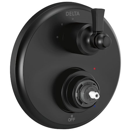 Delta 2-Handle Monitor 14 Series Valve Trim With 3 Setting Diverter T24856-BLLHP