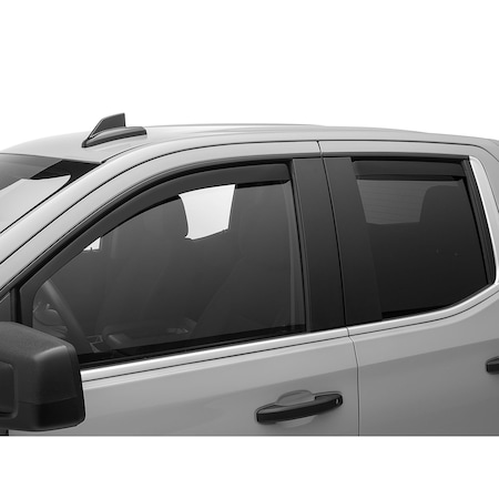 Weathertech Front and Rear Side Window Deflectors 80931IMB-85930IMB