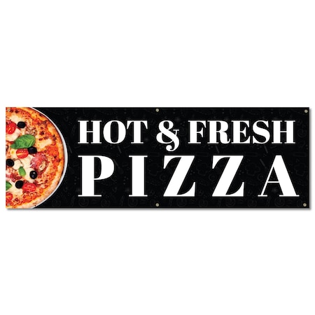 Signmission Pizza, 24 Inch, Banner B-72-30413