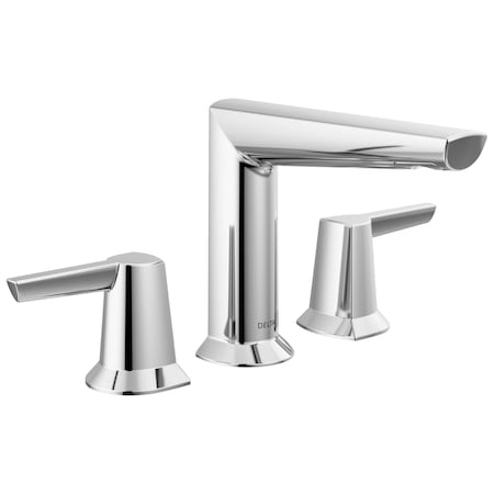Delta Galeon: Two Handle Widespread Bathroom Faucet 3571-PR-MPU-DST