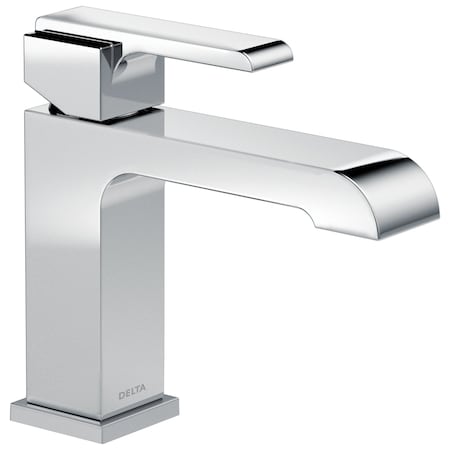 Delta 1 or 3-hole 4" installation Hole Single Hole Lavatory Faucet, Chrome 567LF-MPU