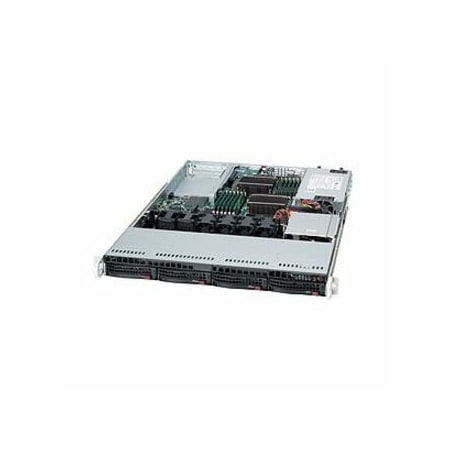 Supermicro SuperServer Dual LGA1366 560W 1U Rackmount Server BareboneSystem (Blk) SYS-6016T-NTF