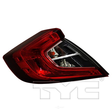 Tyc Capa Certified Tail Light Assembly 11-6878-00-9