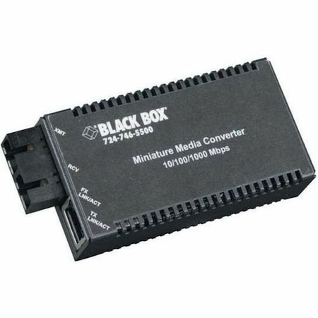 Black Box Black Box Networking Adapter, Gigabit Ethernet, 1.25Gbps LGC120A-R4