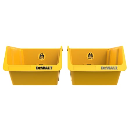 Dewalt 2-Pack Plastic Bins DWST82813
