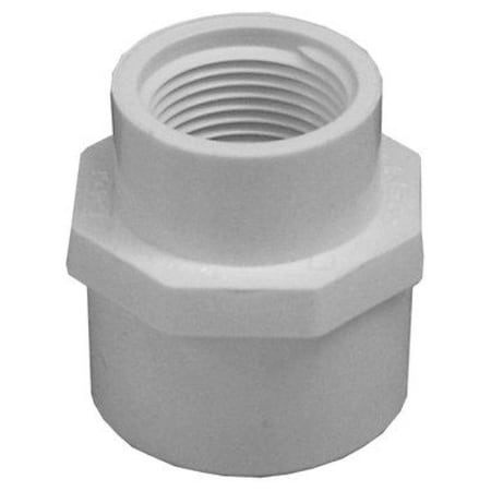 Charlotte Pipe And Foundry PVC 021013800HA 1 X 3/4IN RED FEM ADAPT S X PVC 02101  3800HA
