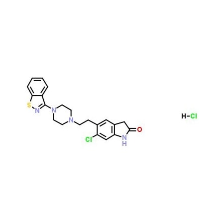 Ak Scientific Ziprasidone hydrochloride (25mg), CAS 122883-93-6 H485-25mg