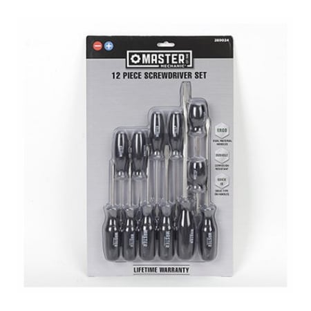 Bsc Preferred MM 12PC Screwdriver Set GSTV20200309