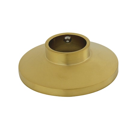 Kingston Brass Round Shower Arm Flange, Brushed Brass K154F7