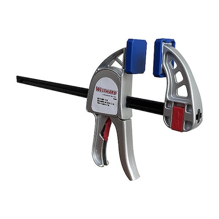 Westward Bar Clamp, 600 lb Force, 12 in Capac. 879AU0
