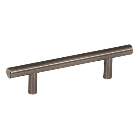 Amerock Bar Pulls 3-3/4 inch 96mm Center-to-Center Gunmetal Cabinet Pull 2000825