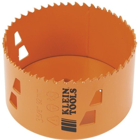 Klein Tools Bi-Metal Hole Saw, 3-5/8" 31958
