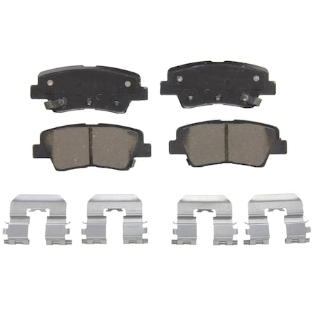 Wagner Brake QuickStop Rear Disc Brake Pad Set Ceramic,  ZD1544
