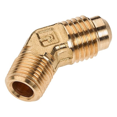 Parker Elbow, Brass, Flared 5/8 in, Threaded 159F-10-MI27
