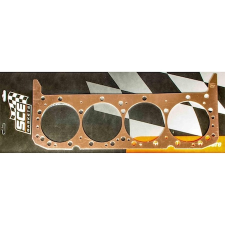 Sce Gaskets P111550 4.15 x 0.05 in. Copper Head Gasket for Small Block Chevy SCEP111550