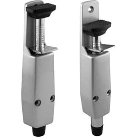 Sentry Supply Aluminum Painted Spring Loaded Door Stop, Plunger Style 658-1015
