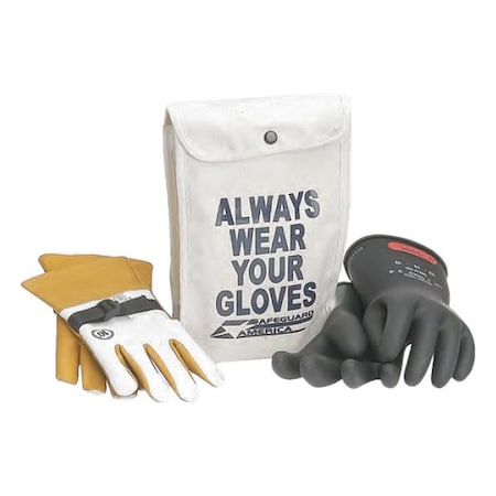 Mechanix Wear Electrical-Insulating Glove Kit, 1,000V AC, 5,000V DC, Size XL GK-0-11-11