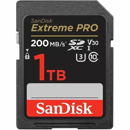 Sandisk Extreme PRO SDSDXXD-1T00-ANCIN 1 TB Class 10/UHS-I (U3) V30 SDXC - 1 SDSDXXD1T00ANCIN
