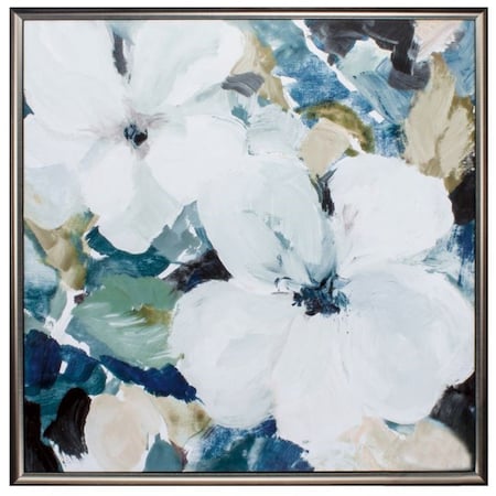Homeroots 29" X 29" Brown Frame Dark Beauty I 365494