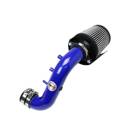 Hps Performance Air Intake Kit with Heat Shield, Blue,  827-121BL