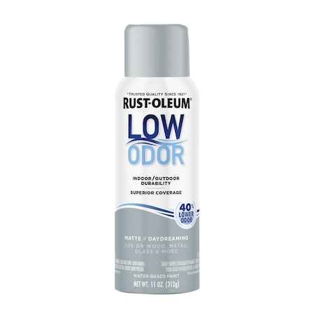 Rust-Oleum Low Odor Spray Paint, Water-Based, Alkyd, Day Dreaming, Matte 388284