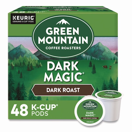 Green Mountain Coffee Dark Magic Extra Bold Coffee K-Cups, 0.4 oz, 48PK 5000356566