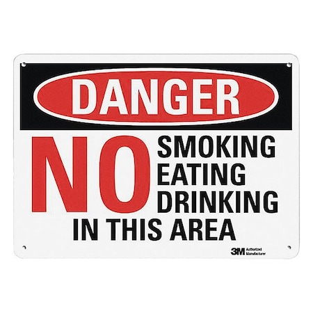 Lyle Danger Sign, 10" H, 14 in W, Horizontal Rectangle, English, U3-1836-NA_14x10 U3-1836-NA_14x10