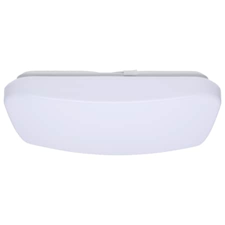 Nuvo 14in. LED Cloud Fixture 17W 27K/30K/35K/40K/50K CCT Selectable Square Shape White Finish 120V 62/1856